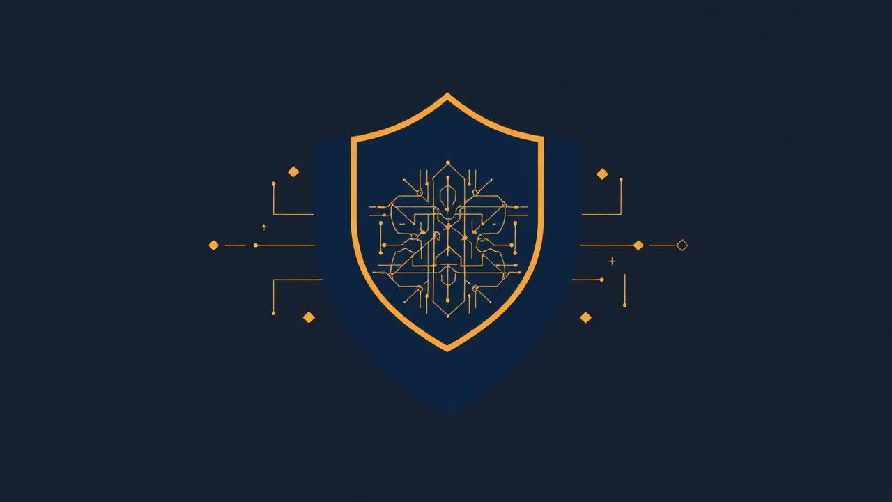 Digital trust shield illustration